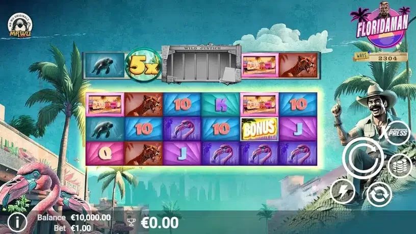 FloridaMan slot screenshot 1