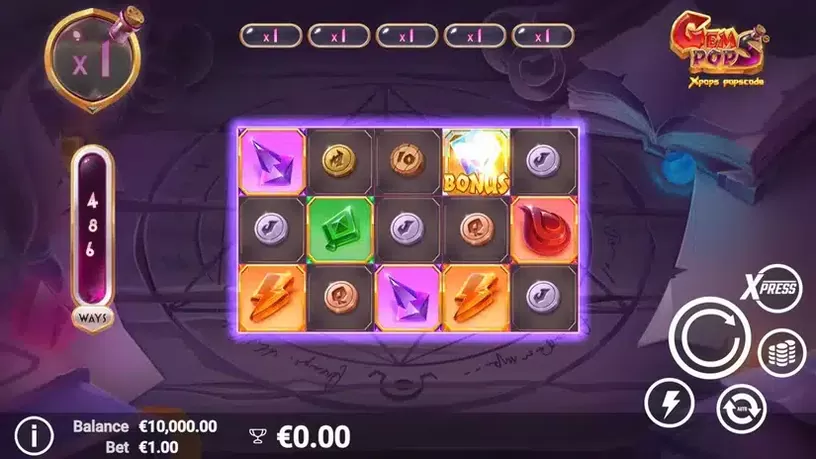 GemPops slot screenshot 1