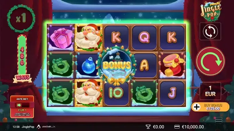 JinglePop slot screenshot 1