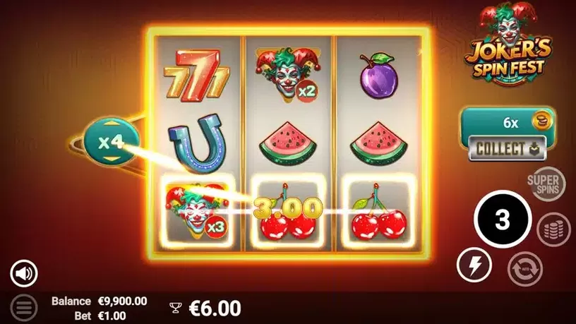 Joker’s Spin Fest slot screenshot 4