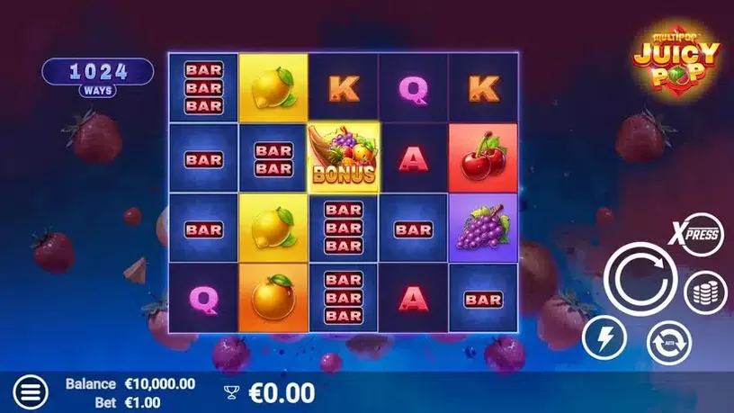 JuicyPop slot screenshot 1
