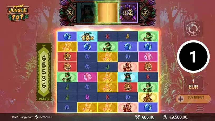 JunglePop slot screenshot 5