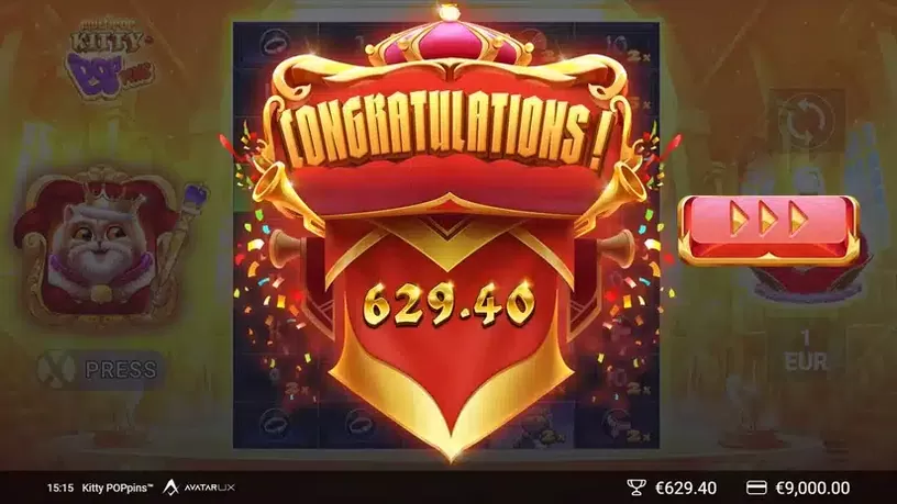 Kitty POPpins slot screenshot 5