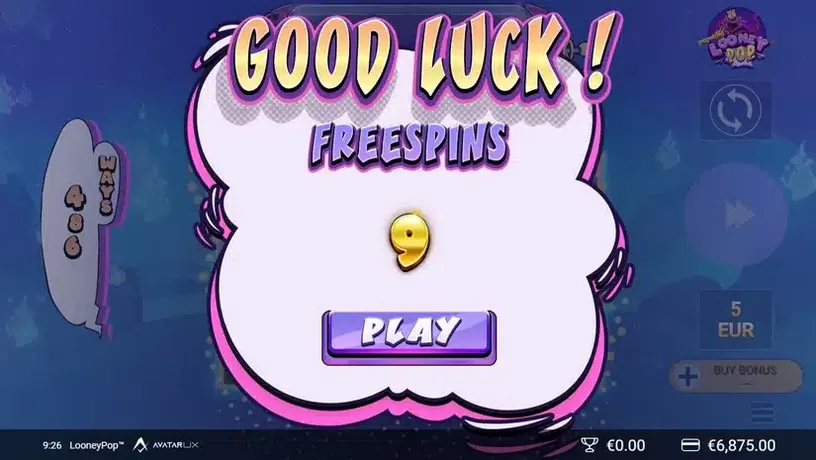 LooneyPop slot screenshot 4