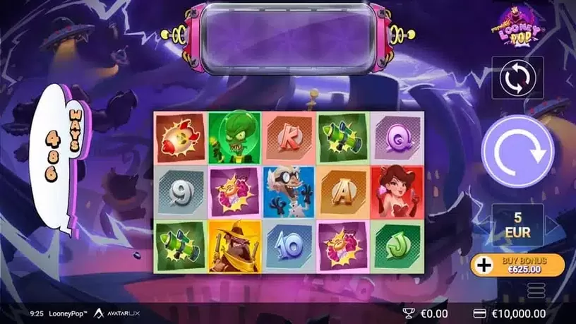 LooneyPop slot screenshot 1