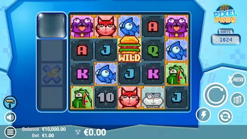 Pixel Paws slot screenshot 1