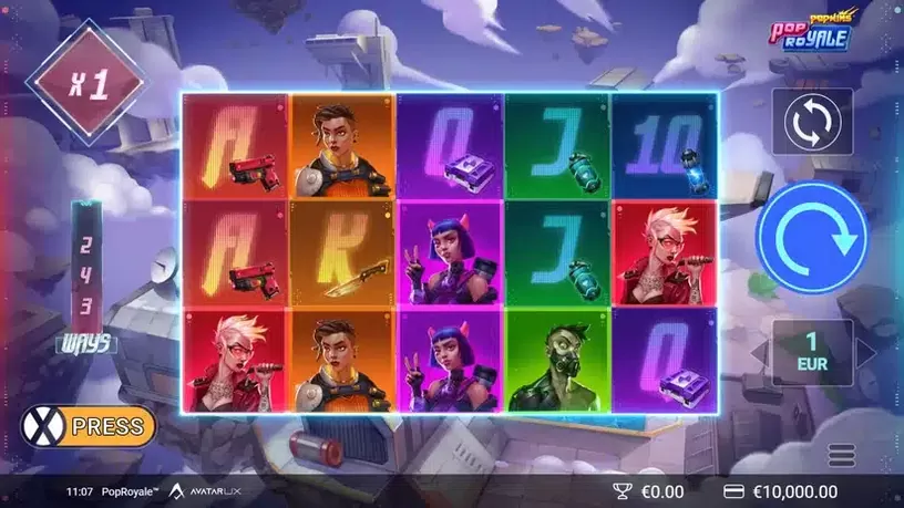 POP Royale slot screenshot 1
