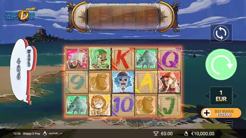 Shippy D Pop slot screenshot 1