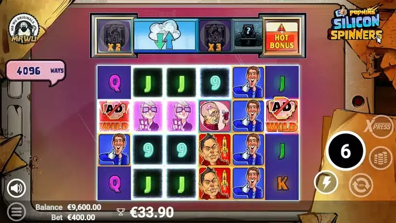 Silicon Spinners slot screenshot 5