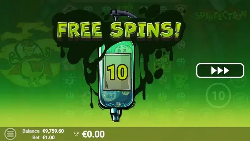 Spinfection slot screenshot 3