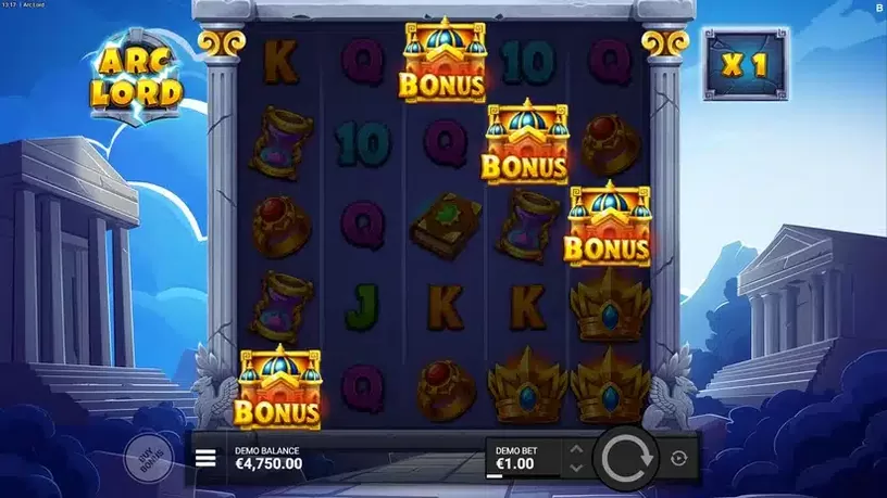 Arc Lord slot screenshot 2