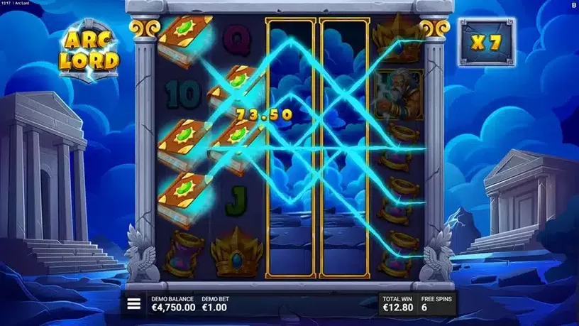Arc Lord slot screenshot 6