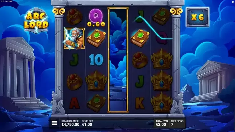 Arc Lord slot screenshot 5