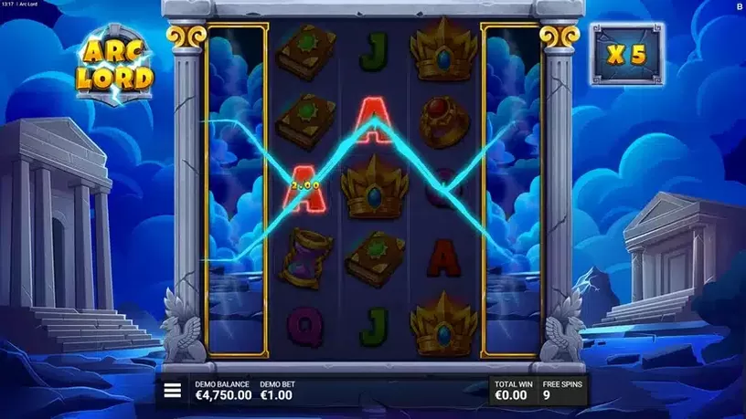 Arc Lord slot screenshot 4