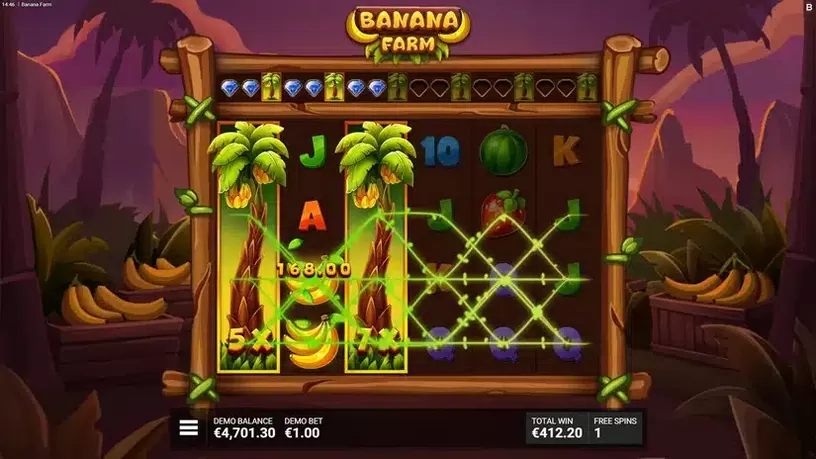 Banana Farm slot screenshot 6