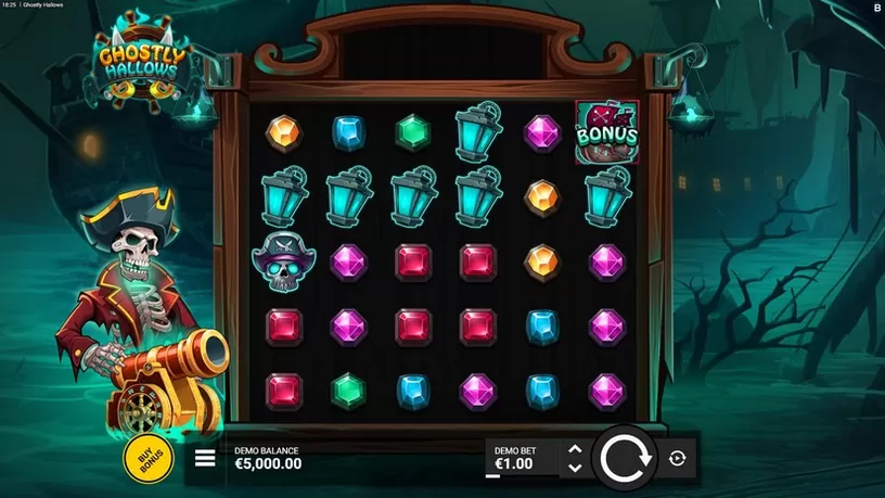 Ghostly Hallows slot screenshot 1