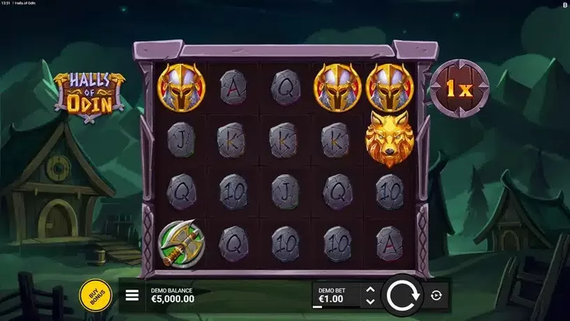 Halls of Odin slot screenshot 1