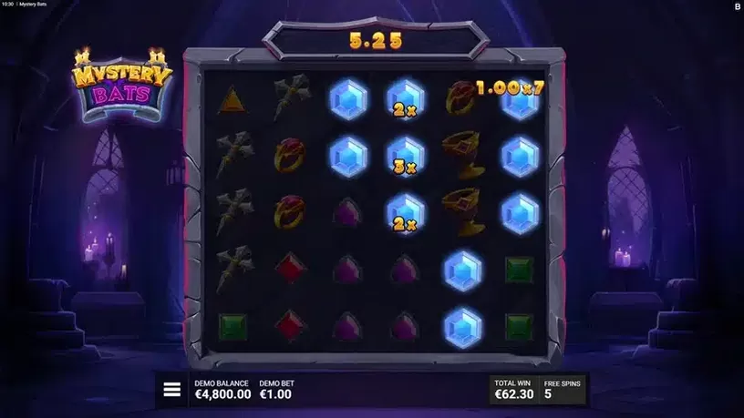 Mystery Bats slot screenshot 6