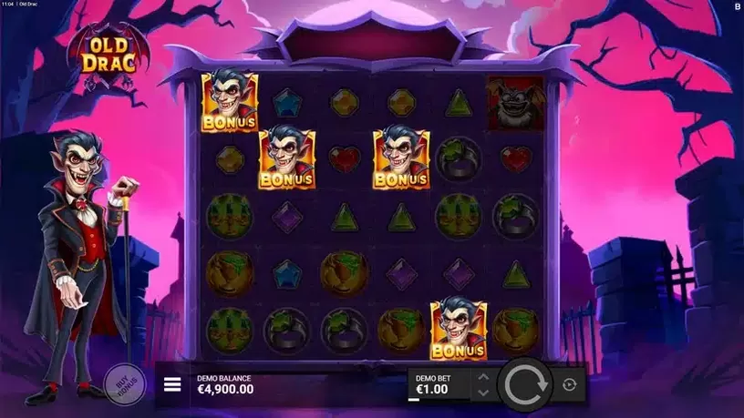 Old Drac slot screenshot 2