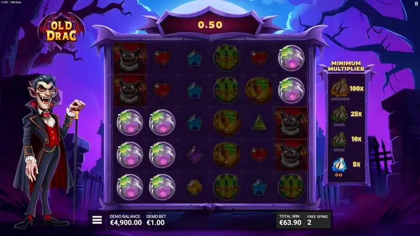 Old Drac slot screenshot 6