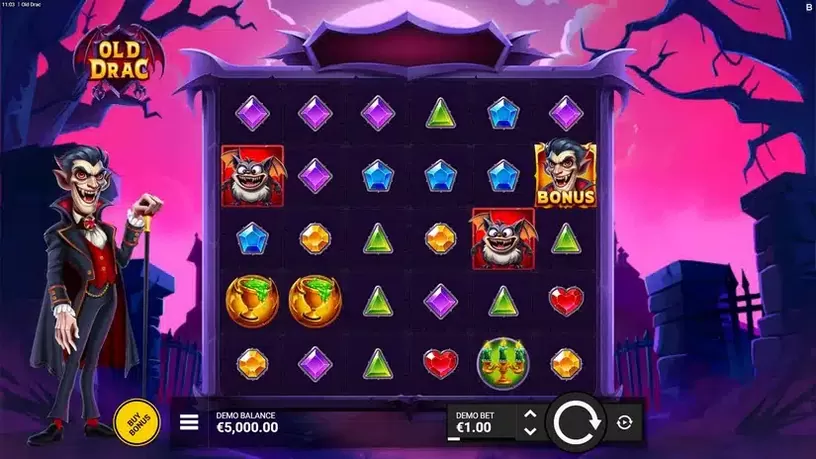 Old Drac slot screenshot 1