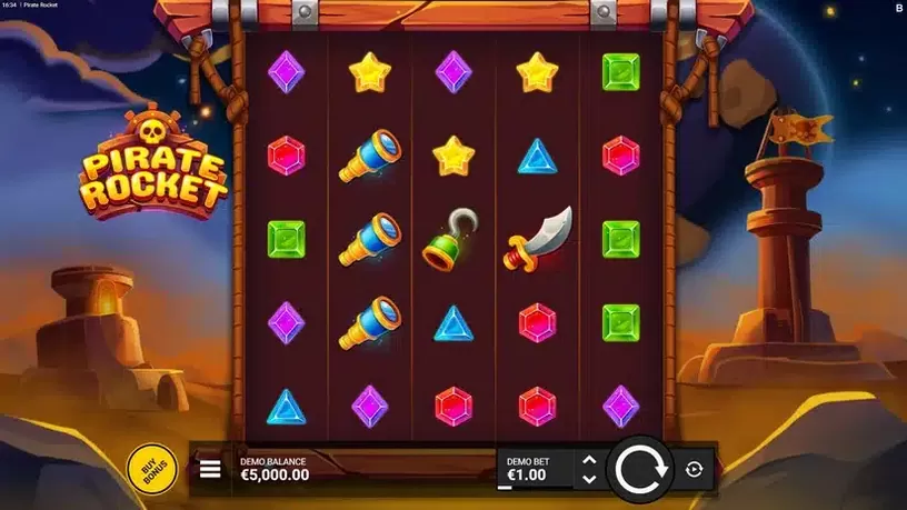 Pirate Rocket slot screenshot 1