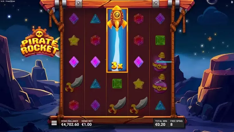 Pirate Rocket slot screenshot 7