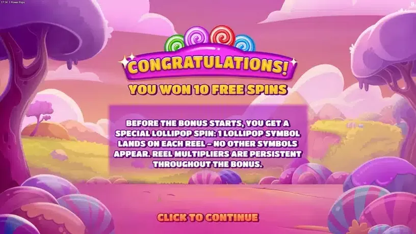 Power Pops slot screenshot 3