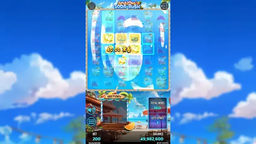 Amazing Soda Rush slot screenshot 5