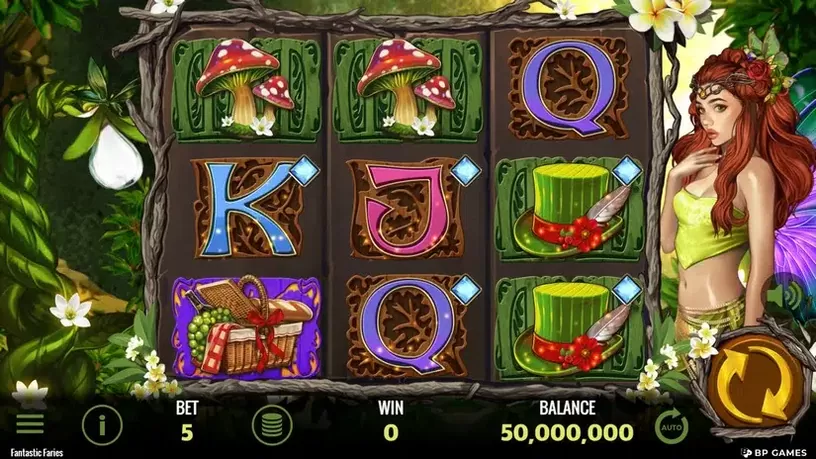 Fantastic Fairies slot screenshot 1