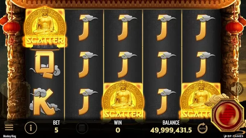 Monkey King slot screenshot 2