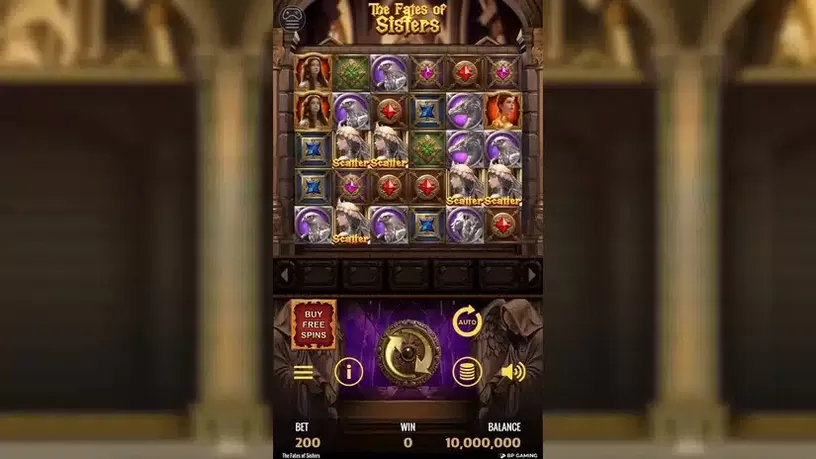 The Fates of Sisters slot screenshot 1