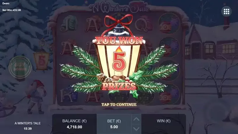 A Winter’s Tale slot screenshot 5