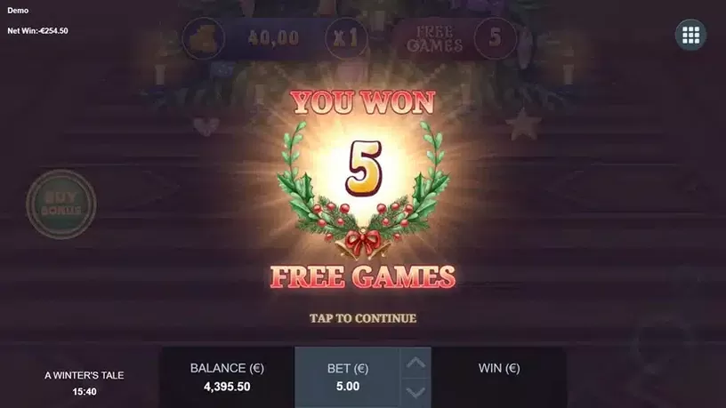 A Winter’s Tale slot screenshot 9