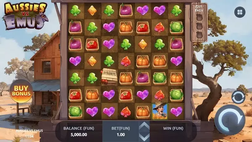 Aussies vs Emus slot screenshot 1