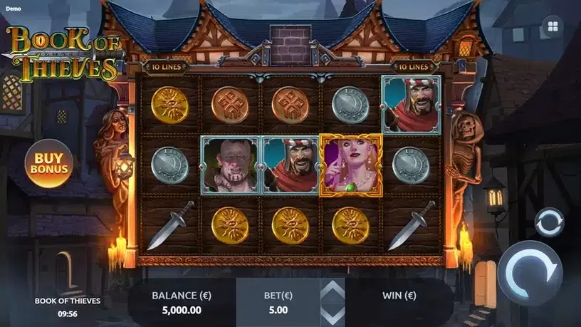 Book of Thieves slot screenshot 1