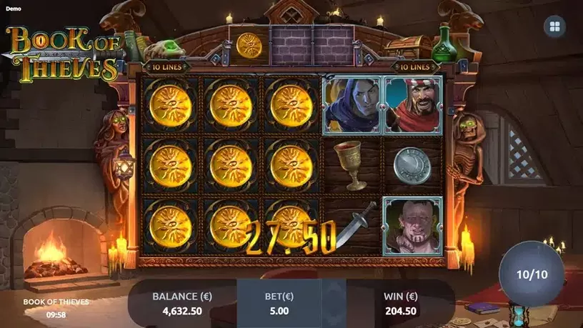 Book of Thieves slot screenshot 6