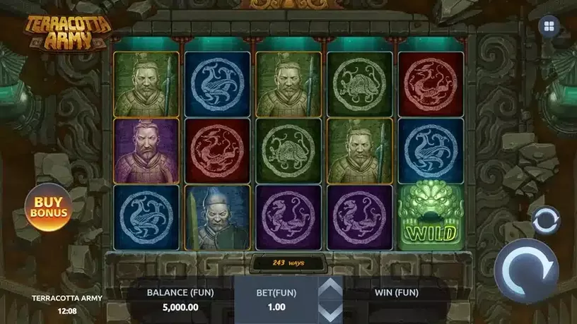 Terracotta Army slot screenshot 1