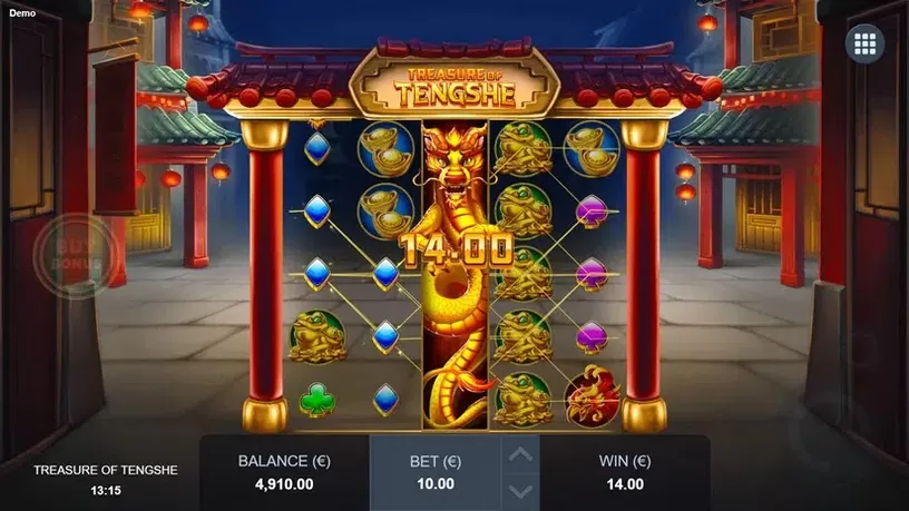 Treasure of Tengshe slot screenshot 2