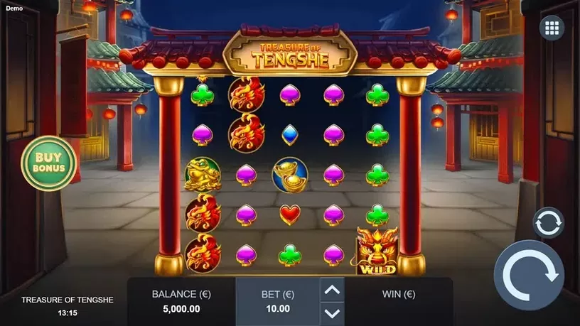 Treasure of Tengshe slot screenshot 1