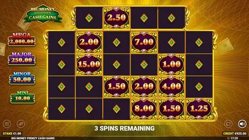 Big Money Frenzy Cash Gains slot screenshot 4