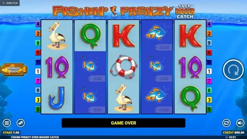 Fishin’ Frenzy Even Bigger Catch slot screenshot 1