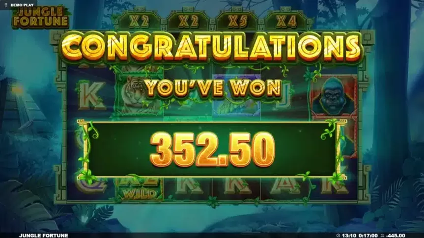 Jungle Fortune slot screenshot 4