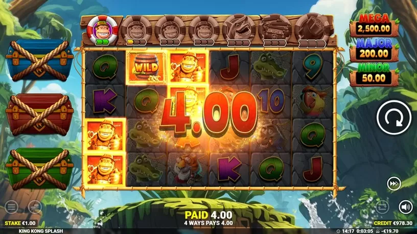 King Kong Splash slot screenshot 4