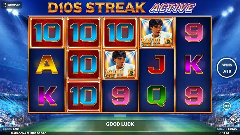 Maradona El Pibe De Oro slot screenshot 5