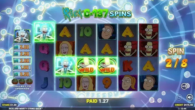 Rick And Morty Strike Back slot screenshot 6