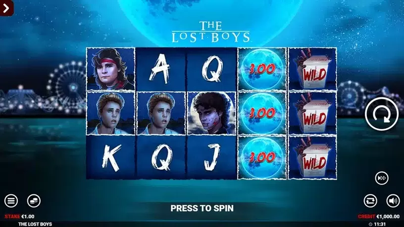 The Lost Boys slot screenshot 1