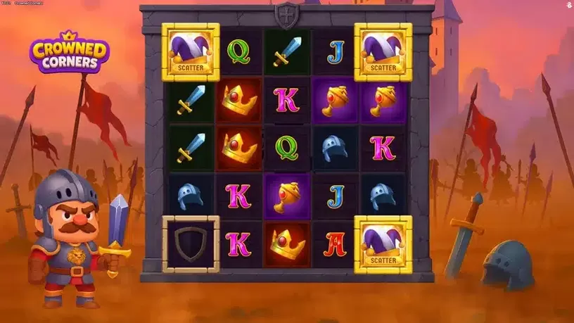Crowned Corners slot screenshot 2