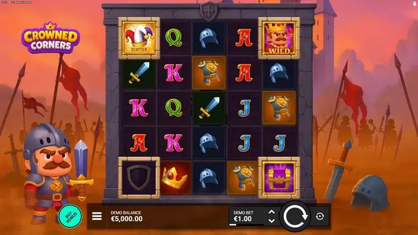 Crowned Corners slot screenshot 1
