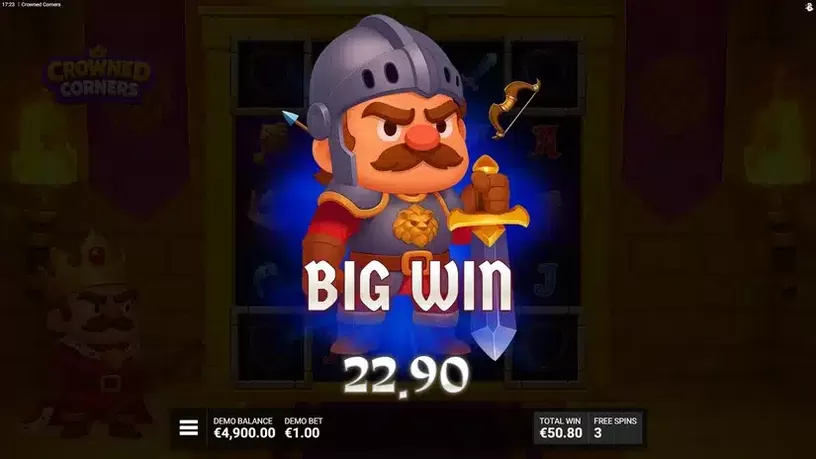 Crowned Corners slot screenshot 5